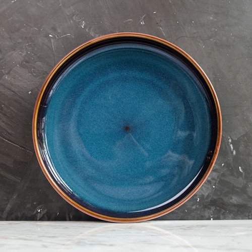 Aegean Blue Salad Plate 8"
