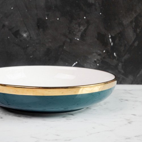 Viridian Green Deep Plate 7.5" 3