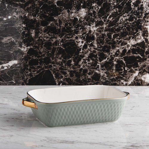 Argyle Rectangular Baking Pan 10" - Gray