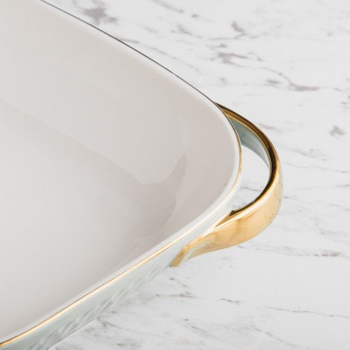 Argyle Diamond Baking Pan 10" - Gray 2
