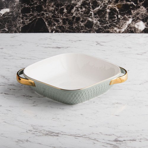 Argyle Diamond Baking Pan 10" - Gray 4