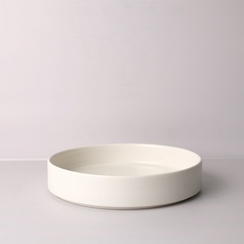White Solitude 8" Salad Plate 2