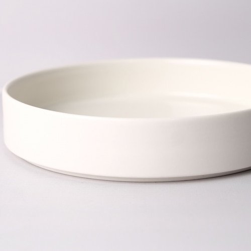 White Solitude 8" Salad Plate 3