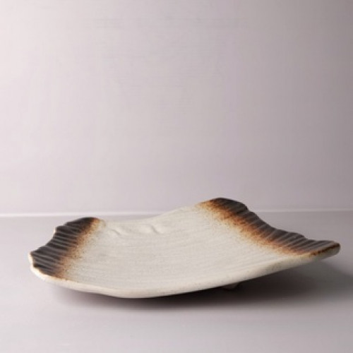 Wakana Asymmetric Salad Plate 9" 4