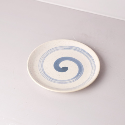 Uzu Shiro Sharing Plate 6" 2