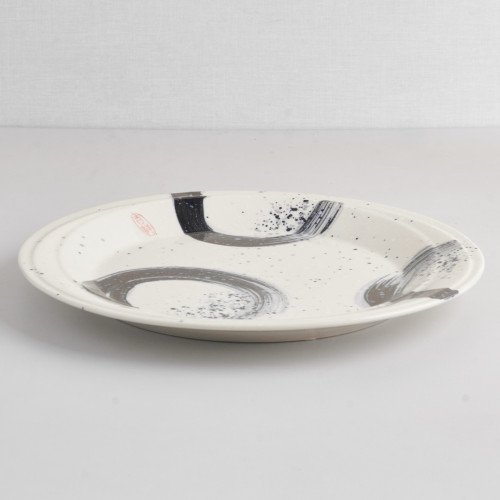Kasumi White Dinner Plate 10" 3