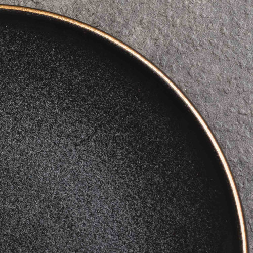 Black Clarity Salad Plate 8" 2