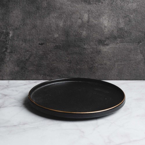 Black Clarity Salad Plate 8" 3