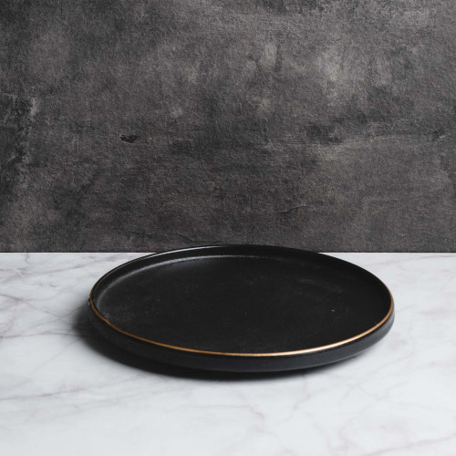 Black Clarity Salad Plate 8" 3