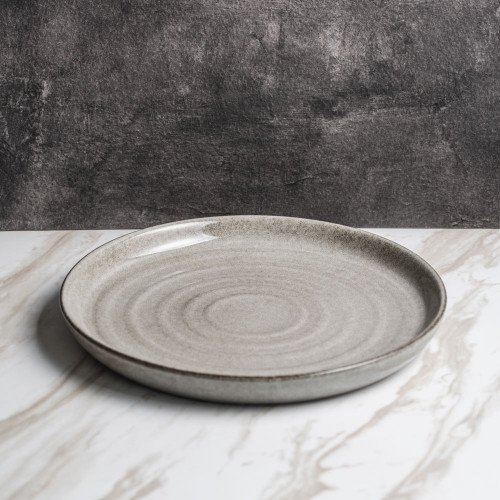 Ancient Gray Dinner Plate 10" 3