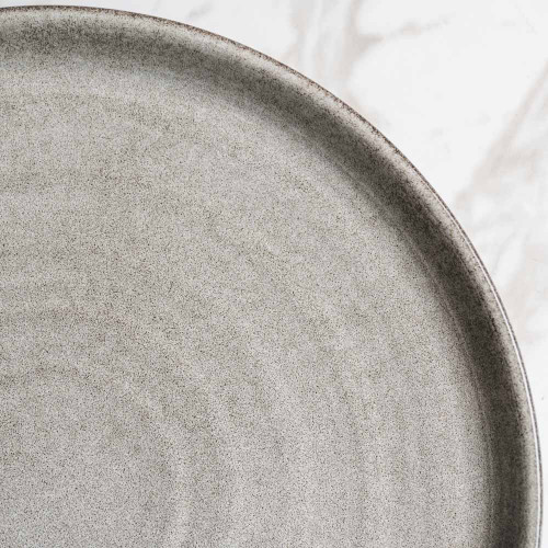 Ancient Gray Dinner Plate 10" 5