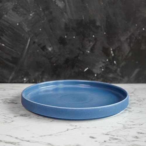 Blue Solitude Short Rim Plate 8" 2