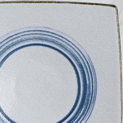 Seraphic Blue Square Salad Plate 7" 3
