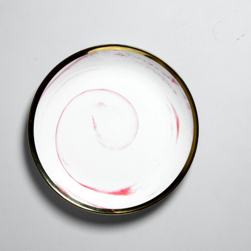 Marble Blush Salad Plate 8" 2