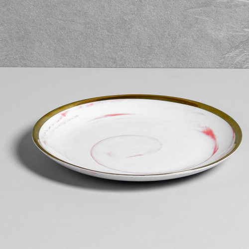 Marble Blush Salad Plate 8" 5