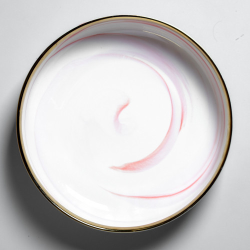 Marble Blush Dinner Plate 10" 2