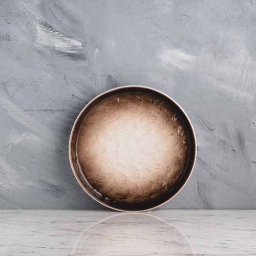 Glacier Brown Round Sharing Plate 6"