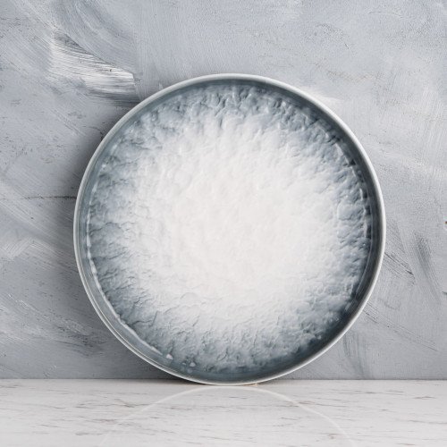 Glacier Blue Round Salad Plate 8"
