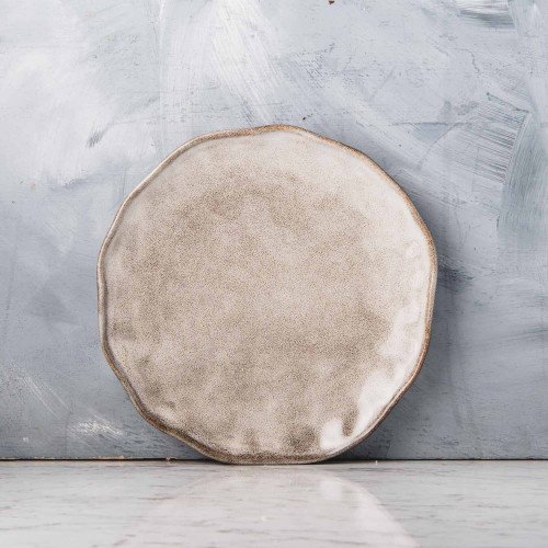 Sliver Tint Gray Salad Plate 8.6"