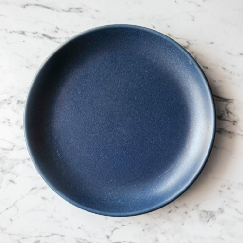Prussian Blue Coupe Salad Plate 8" 3