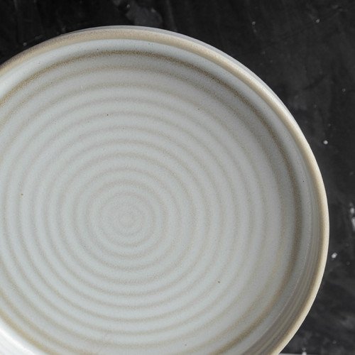 Terra Stoneware Antigo High-Rim Plate 8" 2