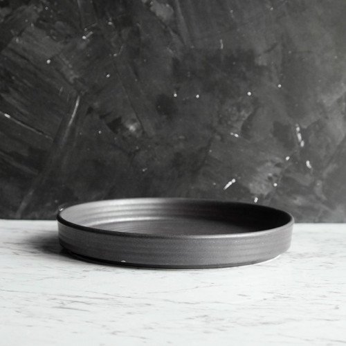 Carbon Shade High-Rim Plate 8" 3