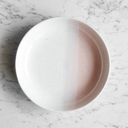 Crepe Pink Coupe Plate 8" 3