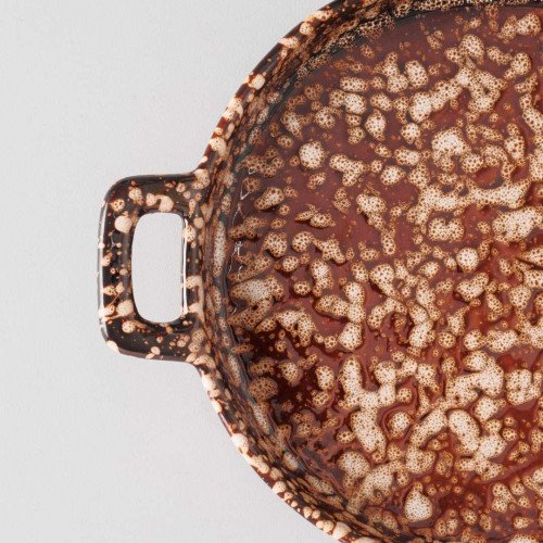 Kiriku Round Plate with Handle 8" 3