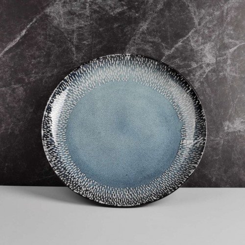 Darkblue Morsel Salad Plate 8"