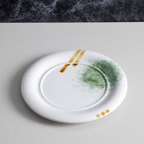 White Serene Dinner Plate 11" 5