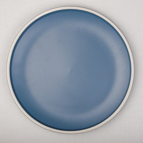 Whimsical Blue Dinner Plate 10.4"