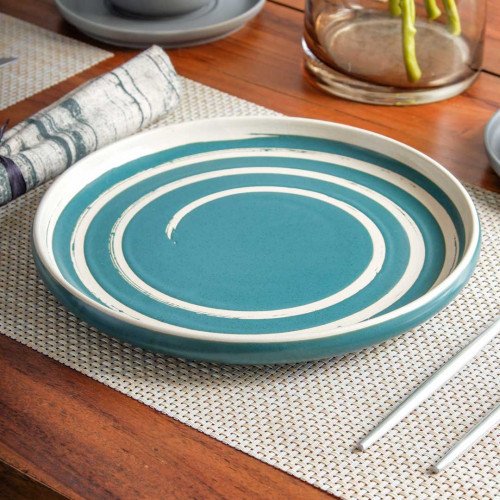 Forest Green Dinner Plate 10" 2