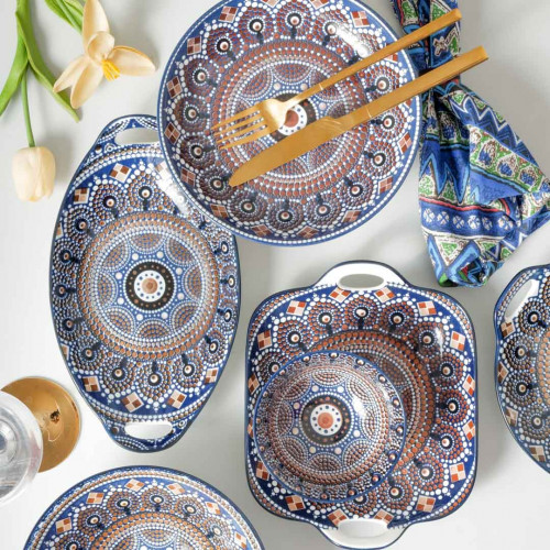 Ancala Round Salad Plate 8" 3