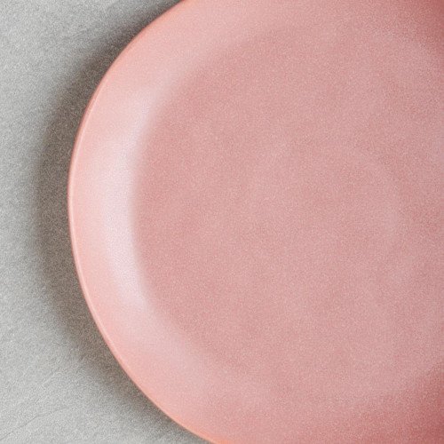 Altered Salad Plate 8" - Powder Pink 4