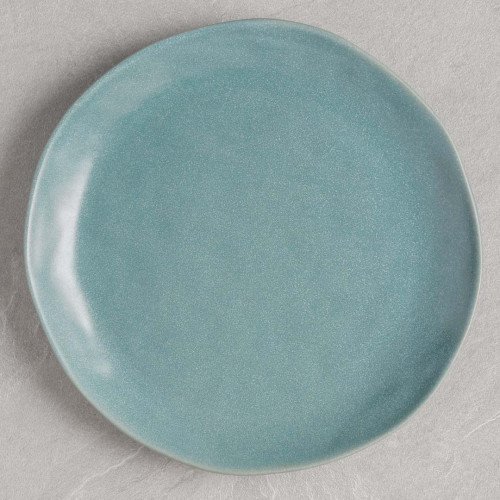 Altered Dinner Plate 11" - Teal