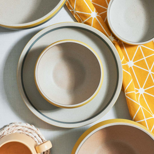 Dawn Yellow Salad Plate 8" 5