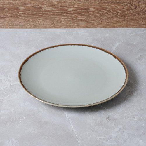Solemn Gray Dinner Plate 10" 3