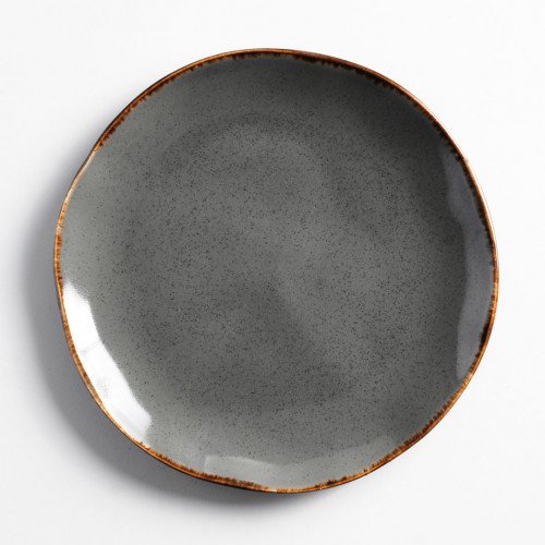 Caldera Grey Pizzara Salad Plate 8.2"