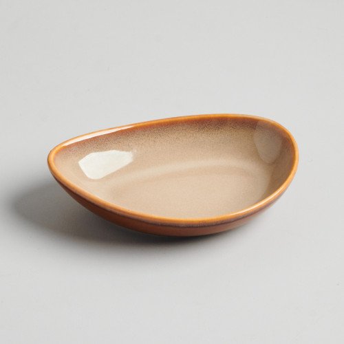 Umbra-Brown Triangular Salad Plate 6" 2