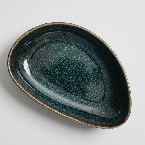 Umbra-Green Triangular Salad Plate 8"
