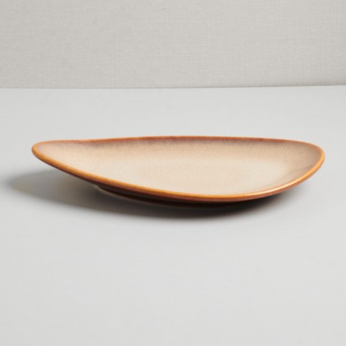 Umbra-Brown Triangular Dinner Plate 9" 4