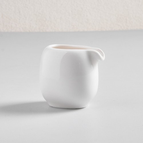 Ora White Creamer No Handle - Small 6cl