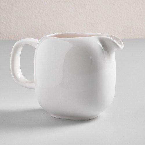 Ora White Creamer with Handle 30cl