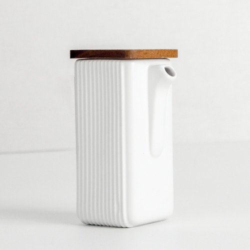 Minimalist Seasoning Bottle 220ml White