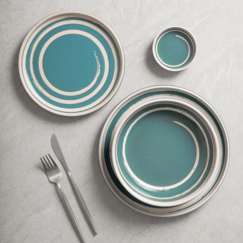 Forest Green Sauce Dish 3.5" 5
