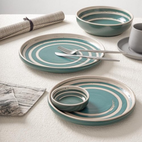 Forest Green Sauce Dish 3.5" 6