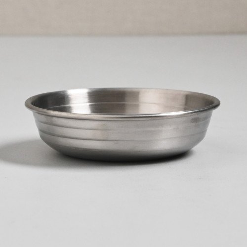 Korea Style Condiment Dish 9cm - Silver 3