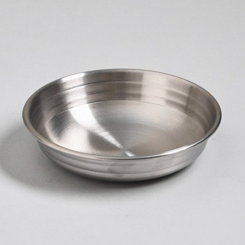 Korea Style Condiment Dish 10cm - Silver