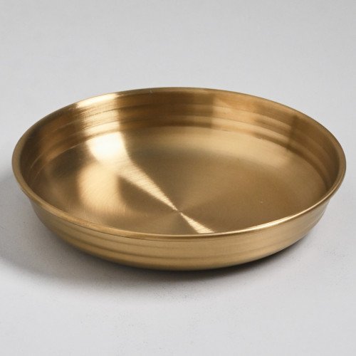 Korea Style Condiment Dish 13.5cm - Gold