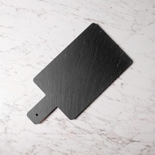 Stone Rectangular Tray with Handle 30 x 15cm
